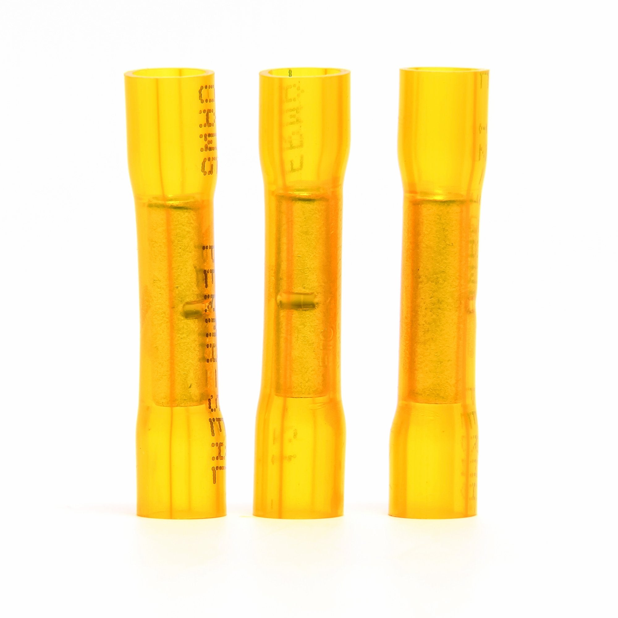 12-10 Gauge Camco Heat Shrink Butt Connector - Pack of 3