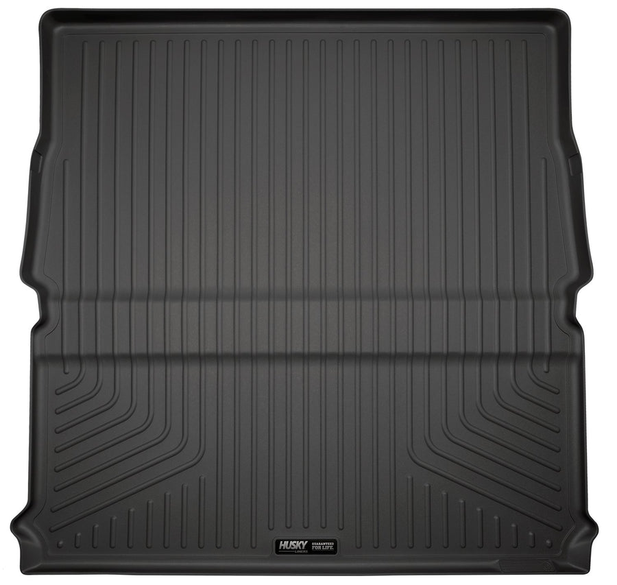 Weatherbeater Cargo Liner Husky Liners | Fits 2016-2022 Honda Pilot (to Back of 2nd Row Over Folded Flat 3rd Row) | 1-pc Black - 24391