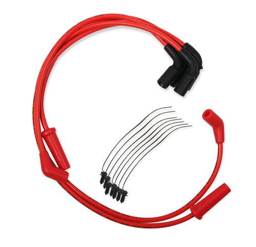 Custom Wire Set ACCEL 171116-R - 8mm - Red