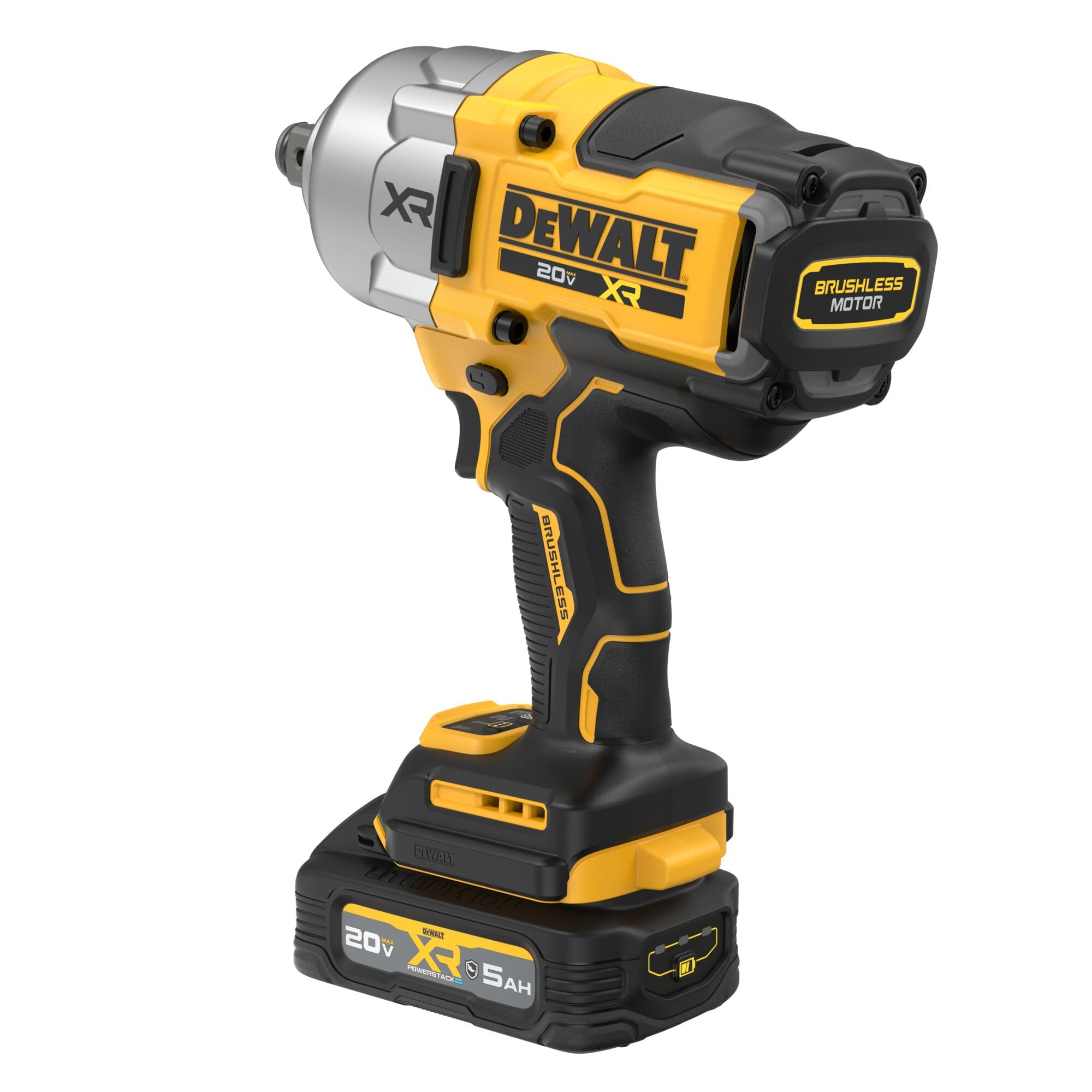 20V MAX XR DEWALT Cordless Impact Wrench Kit with POWERSTACK Battery and Charger (DCF964GH1)