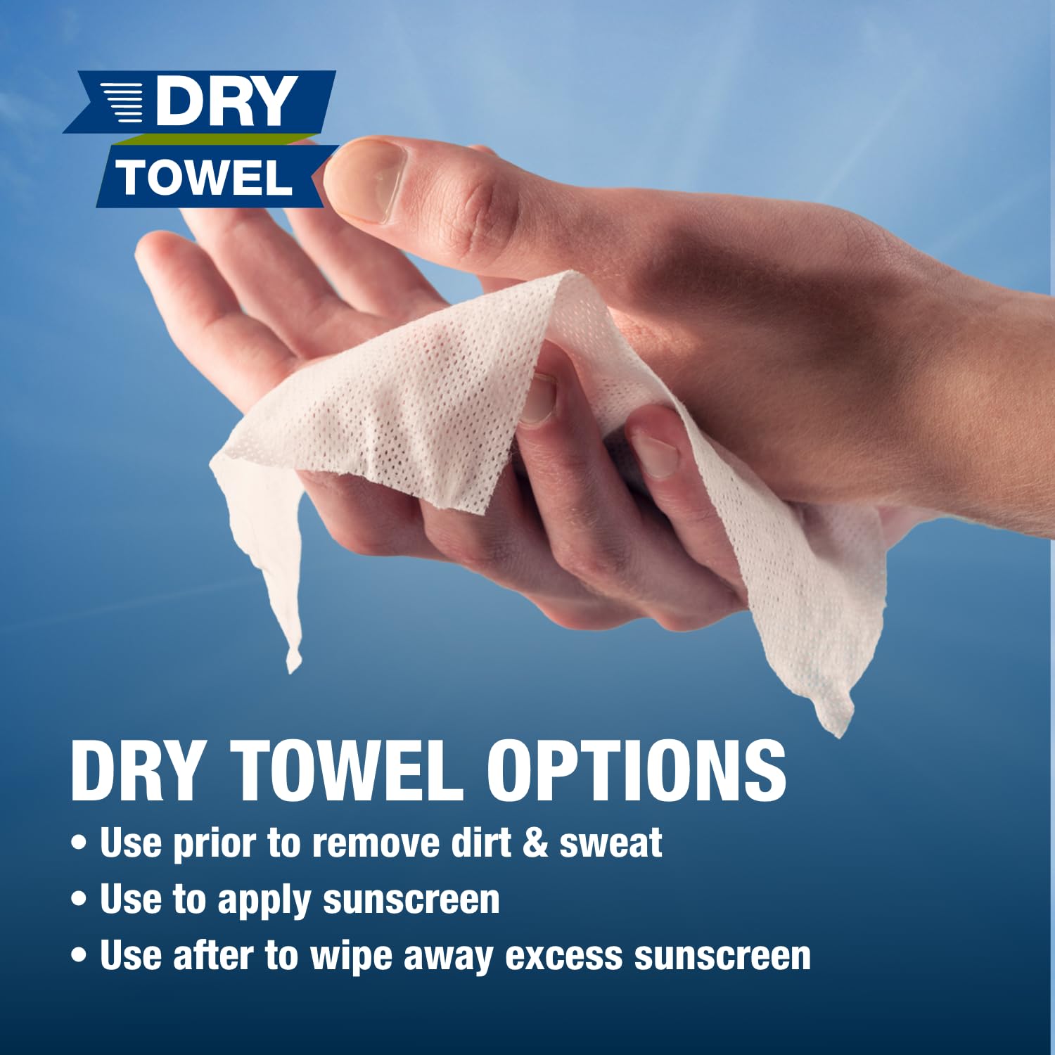 Sun X CoreTex 30+ Broad Spectrum Sunscreen Packets & Dry Towels Duo Kit - Pack of 300 Paraben, Oxybenzone, Octinoxate, & Oil Free Sunscreen - No White Cast and Water Resistant Up to 80 Minutes