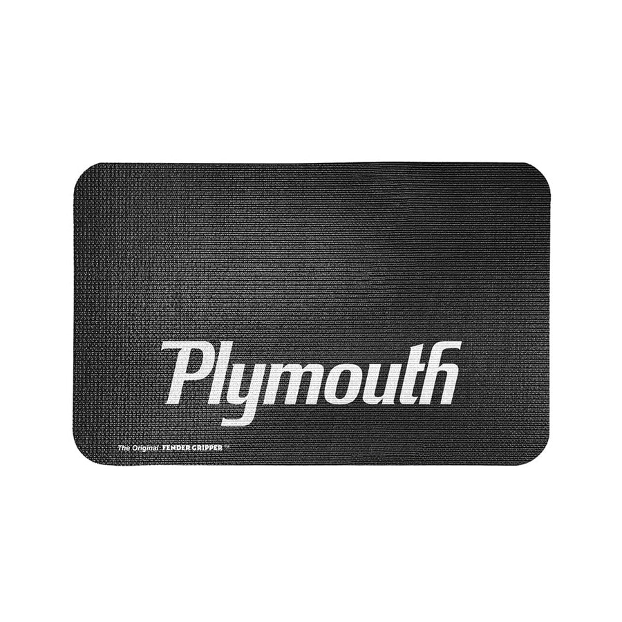 Fender Gripper Fender Cover | Plymouth Logo with Officially Licensed by Mopar | Universale Fit | Standard Size 22" X 34" | FG2227