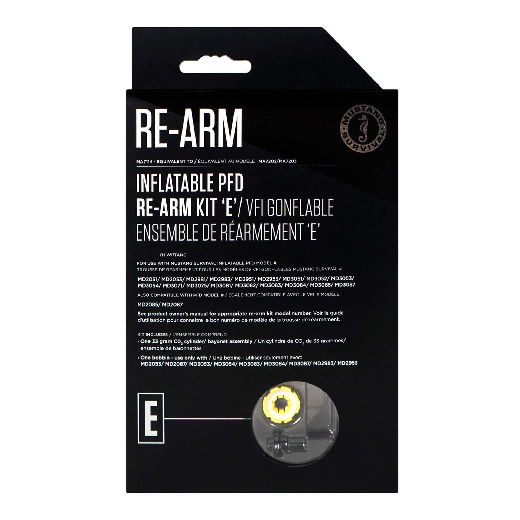 Re-Arm Kit E - Mustang Survival HR Auto/Manual 33g - Bayonet