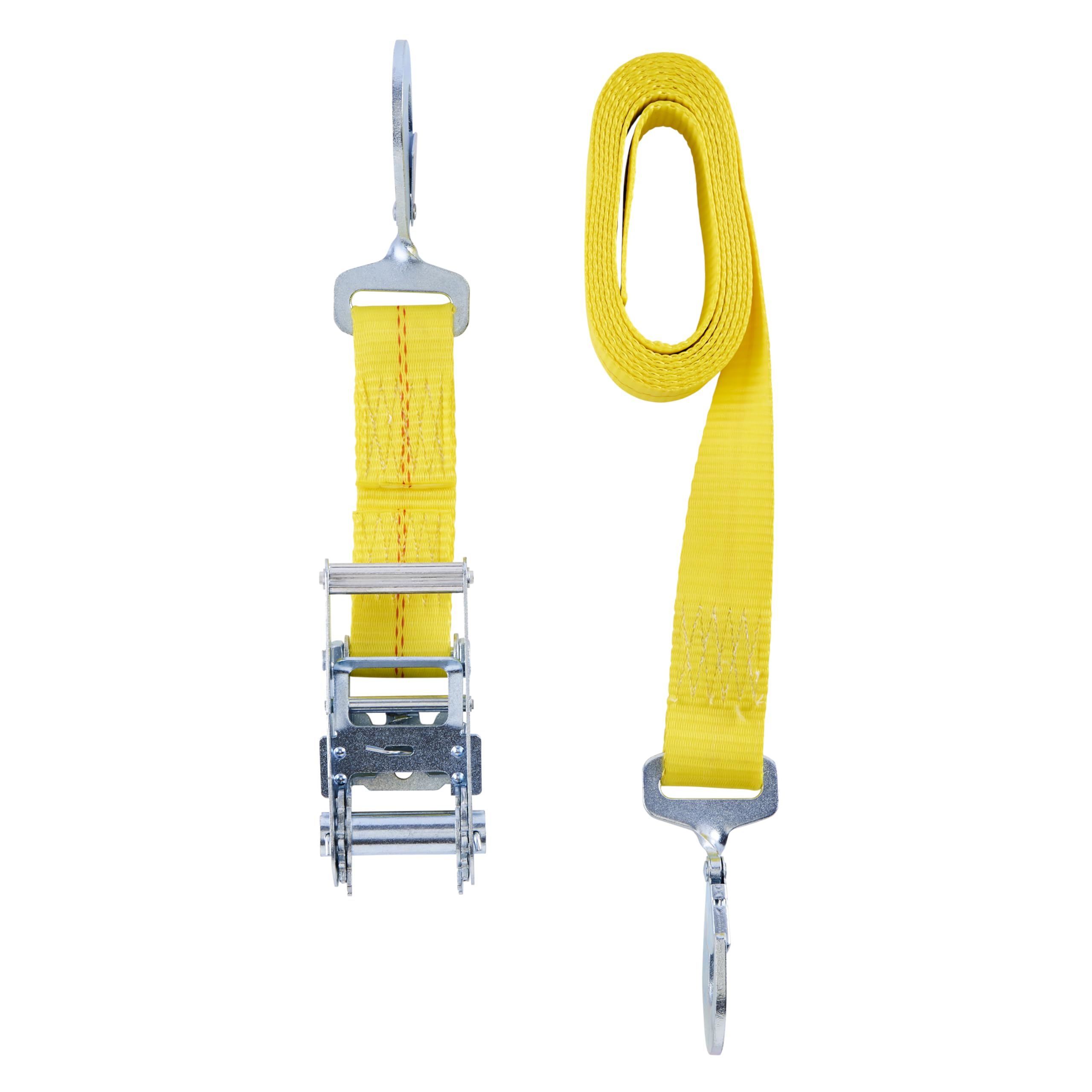 Keeper PROD Hampton Keeper – 2” x 10' Auto Ratchet Tie-Down with Snap Hooks - 2,000 lbs. Working Load Limit and 6,000 lbs. Break Strength