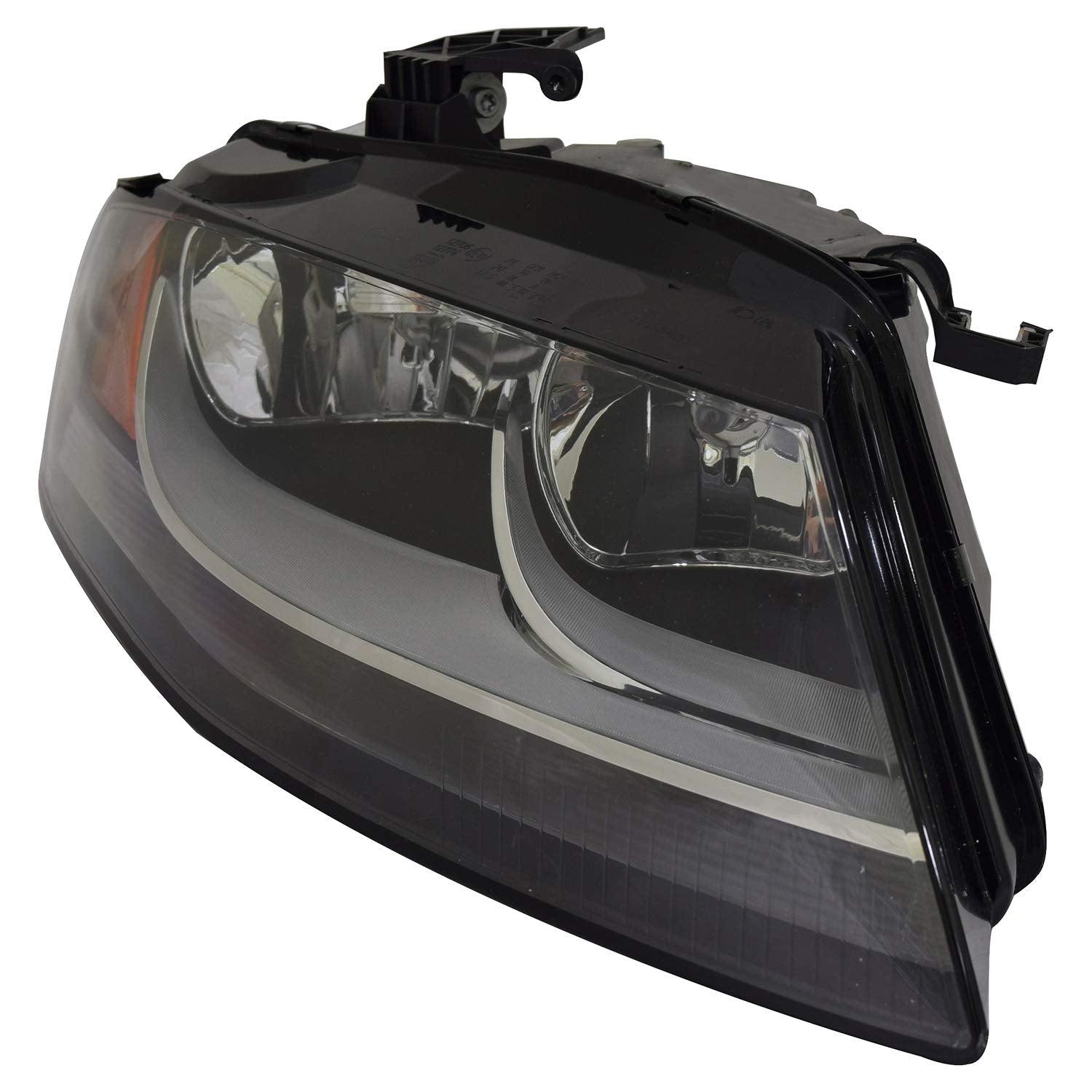 Right TYC Headlight Assembly Compatible with 2009-2012 Audi A4