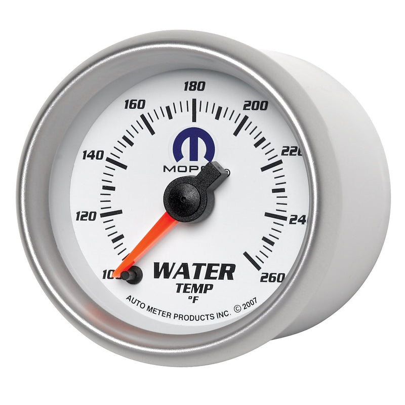MOPAR Auto Meter 880032 Electric Water Temperature Gauge
