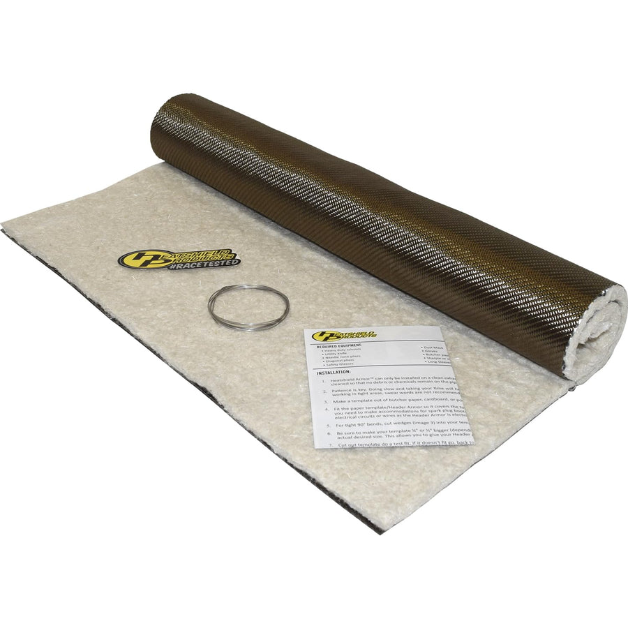 Heatshield Products Lava Header Armor 177814 is the ultimate way to stop heat lower underhood temps with a cool custom look