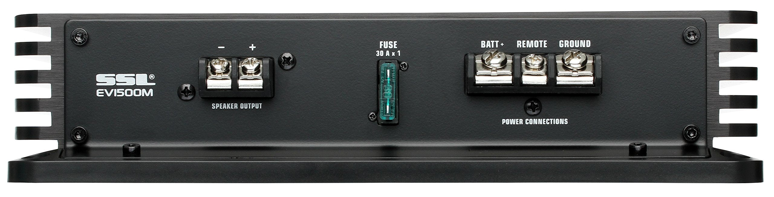 Sound Storm Laboratories Evolution Series EV1500M Car Audio Amplifier - 1500 High Output, Monoblock, Class A/B, 2 Ohm Stable, High/Low Level Inputs, Low Pass Crossover, Hook Up To Stereo and Subwoofer