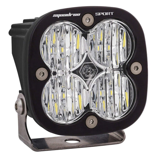 Squadron Sport BAJA DESIGN LED Auxillary Light Pod for Jeeps, Off-Road 4x4, Trucks, UTV, ATV, SUV (Wide Cornering; Clear)
