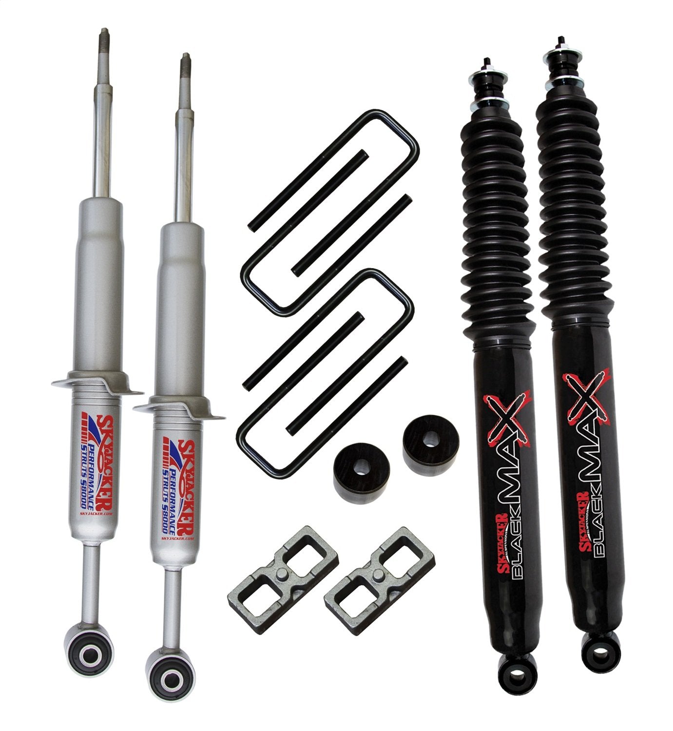 Skyjacker TC536STBB Suspension 3' Kit/16 Tacoma/rear Blk