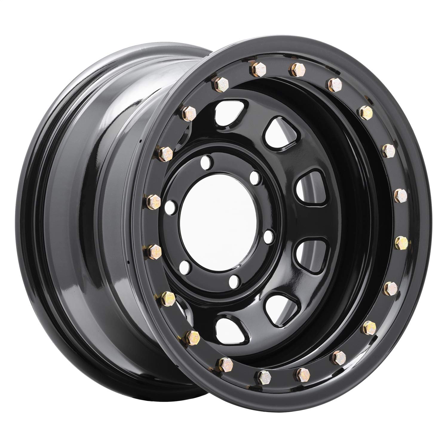 Steel Wheels Pro Comp Series 252 Wheel with Gloss Black Finish (16x8"/6x5.5")