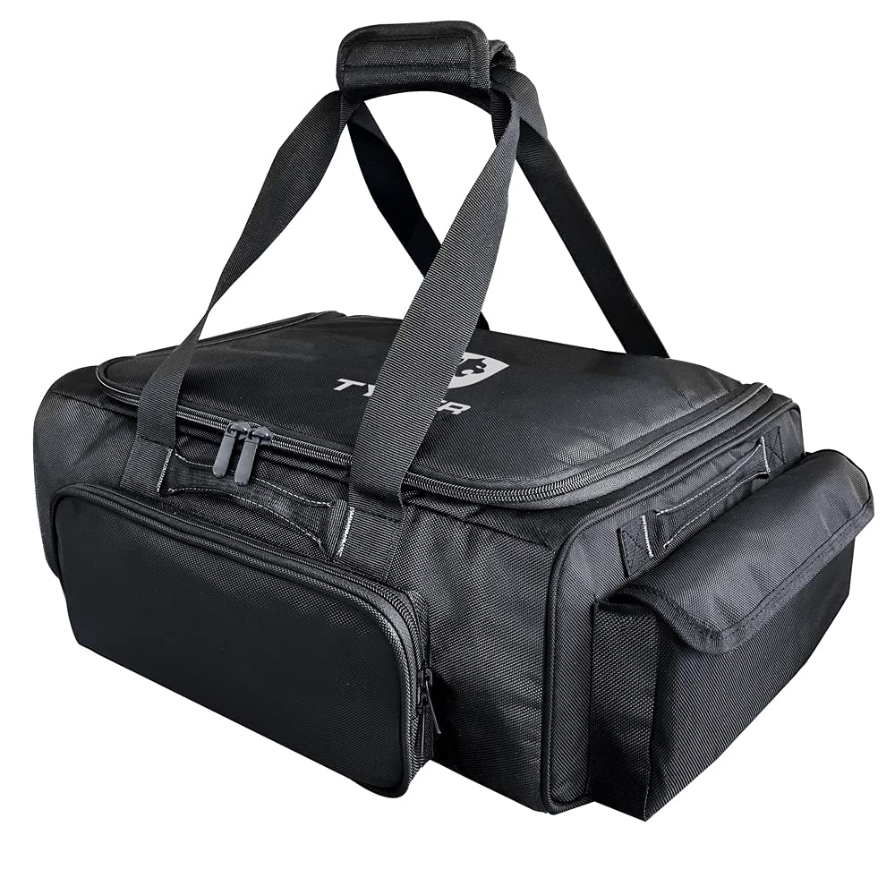 TYGER Cargo Rear Underseat Storage Bag Organizer Small Size 5.5 Gallons Compatible with Ford, Chevy, Ram and Toyota Crew Cab Full Size Pickup Trucks | TG-CB3U1218