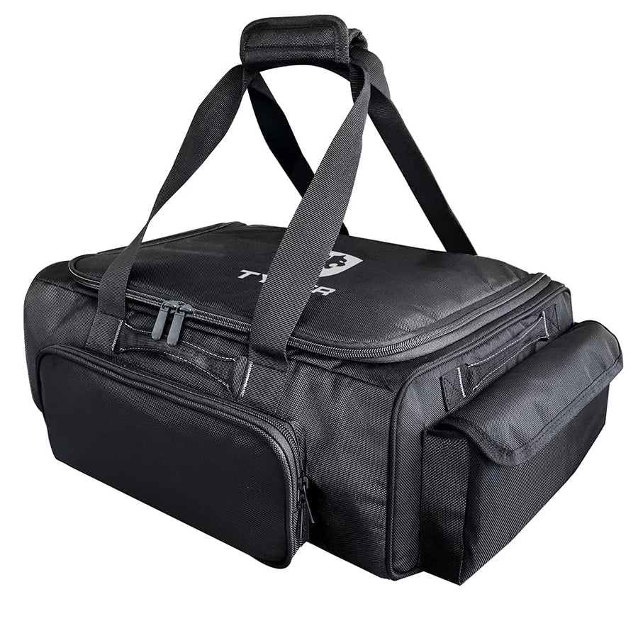 TYGER Cargo Rear Underseat Storage Bag Organizer Small Size 5.5 Gallons Compatible with Ford, Chevy, Ram and Toyota Crew Cab Full Size Pickup Trucks | TG-CB3U1218