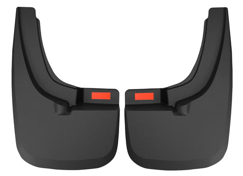 Front Mud Guards - Husky Liners | 2019-2022 Ford Ranger, Front Set - Black, 2 Pc | 58511