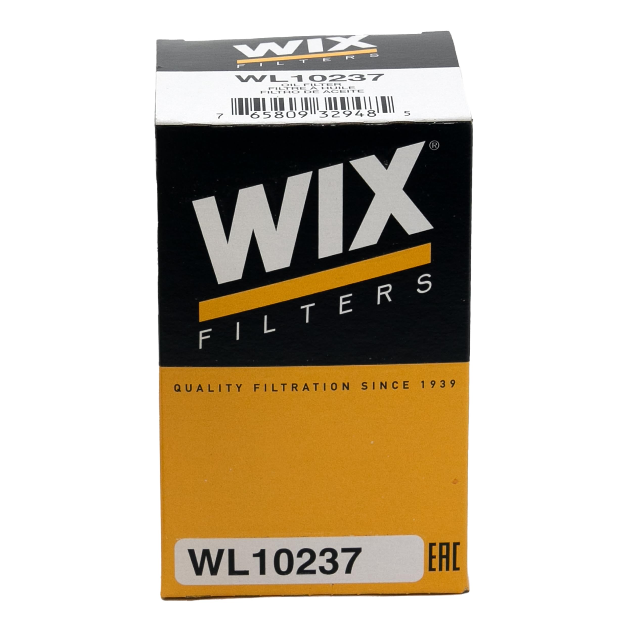 WIX WL10237 Replacement Oil Filter, Built for Synthetic and High Mileage Oil - Compatible With Genesis G80, G90 (17-18)