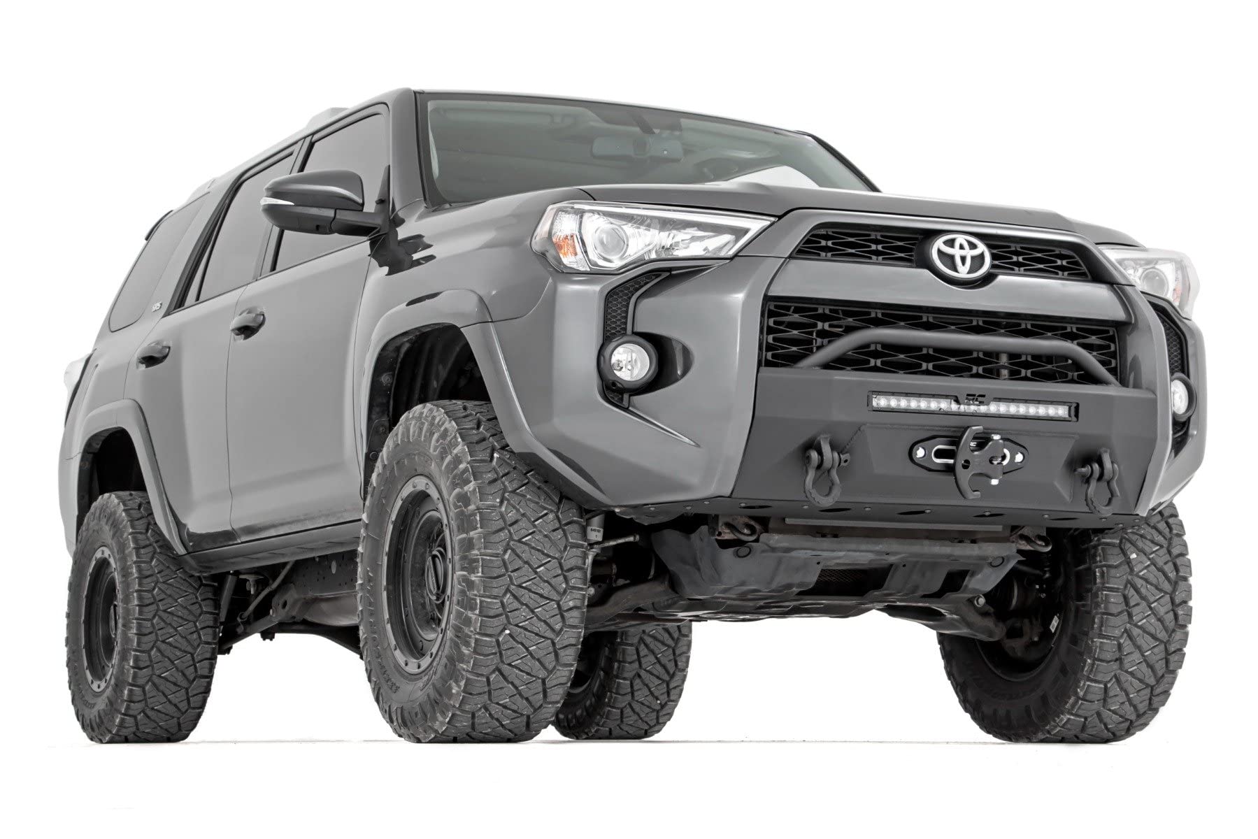 Rough Country Hybrid Front Bumper for 2014-2024 Toyota 4Runner - 10743A