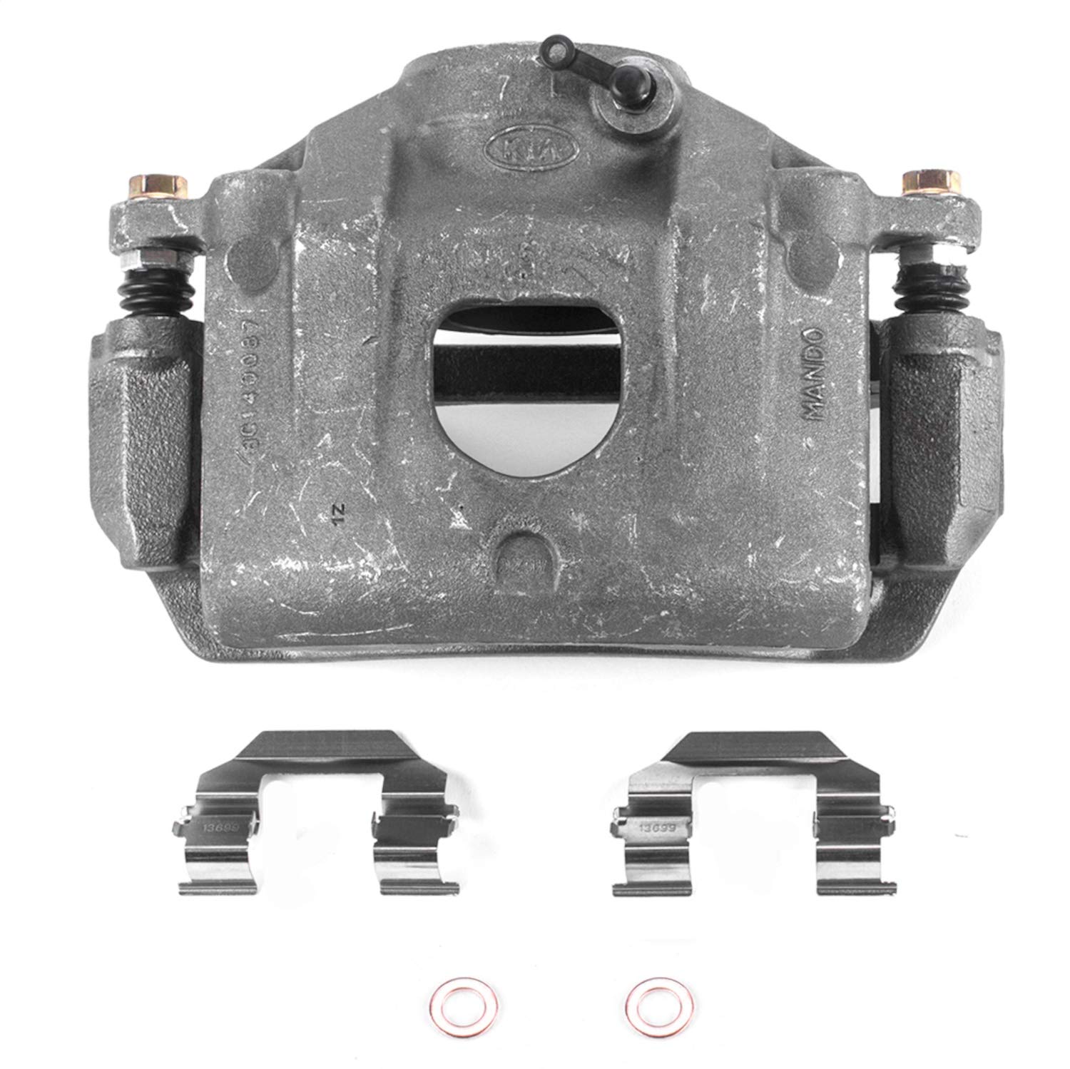 Power Stop L2980 Front Left One Stock Replacement Brake Caliper For Kia Spectra 2004-2009, Kia Spectra5 2005-2009 [Model Specific]
