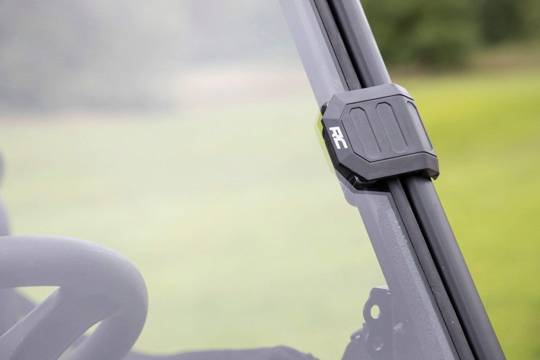 Full Windshield Rough Country for Polaris Ranger 500/Ranger 800 Mid-Size (2010-2024) - Scratch Resistant Polycarbonate, Easy Install