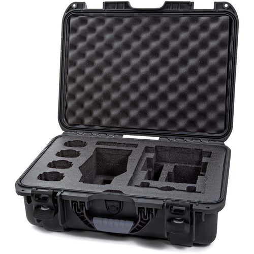 Nanuk Waterproof Hard Case 925 with Foam Insert for DJI Mavic 2 Pro|Zoom + Smart Controller, Crystalsky 5.5" or iPad - Black