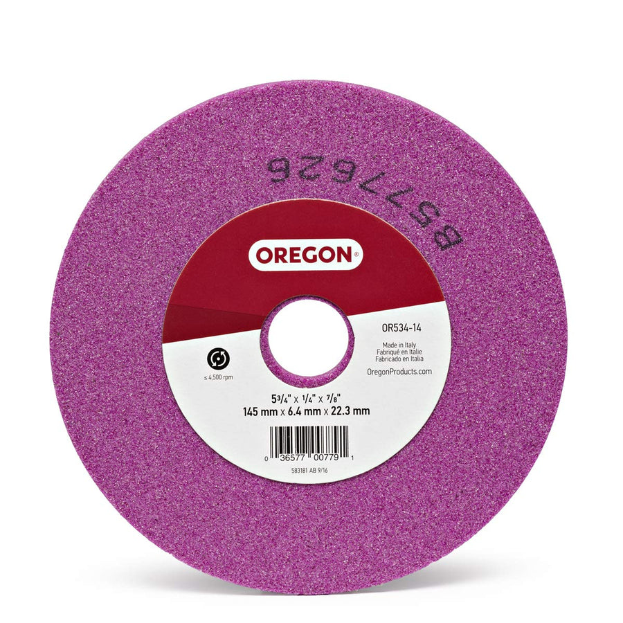 Grinding Wheel Oregon OR534-14A, 5-3/4-Inch by 1/4-Inch