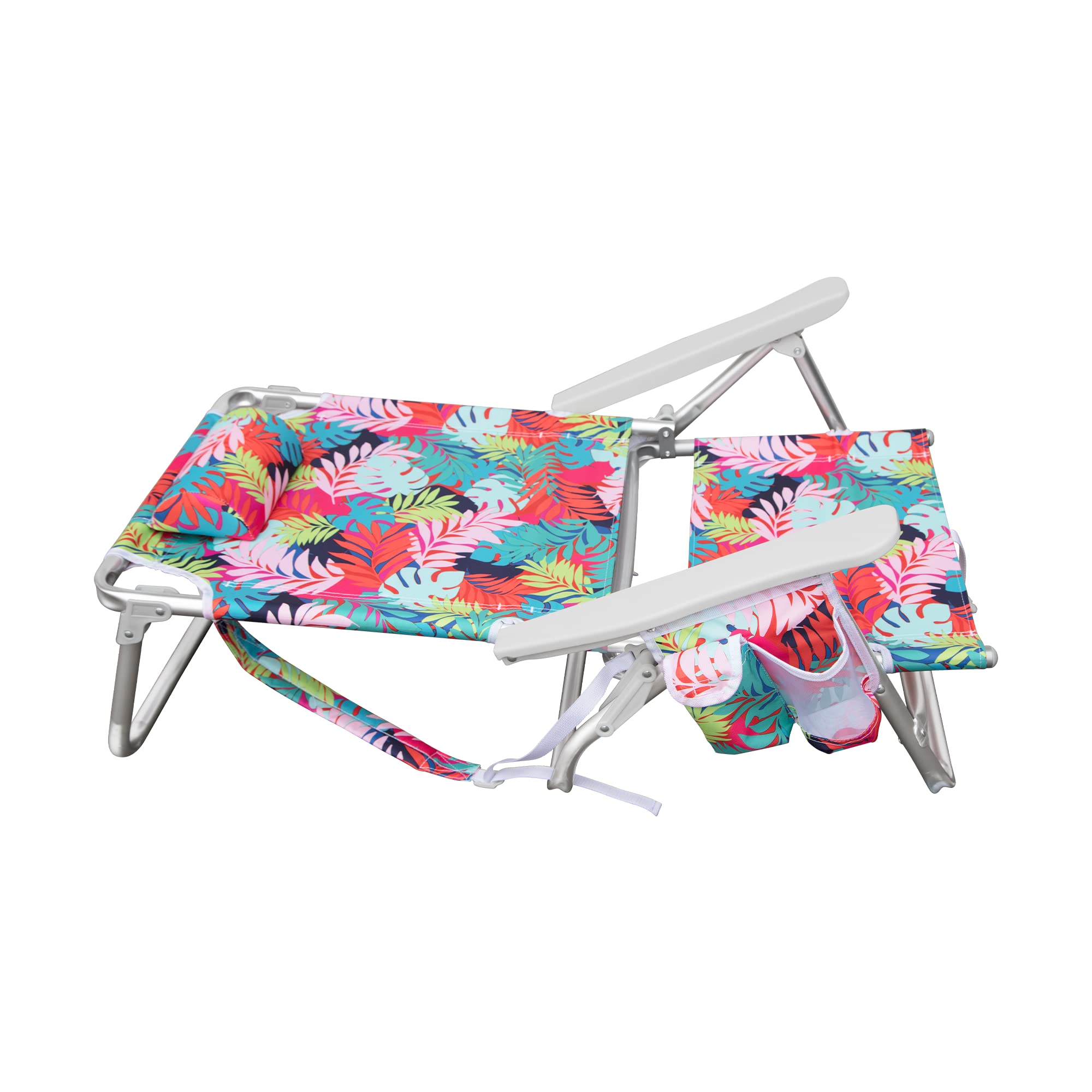 Backpack Hurley Beach Chair, One Size, Aluminum, Tropical