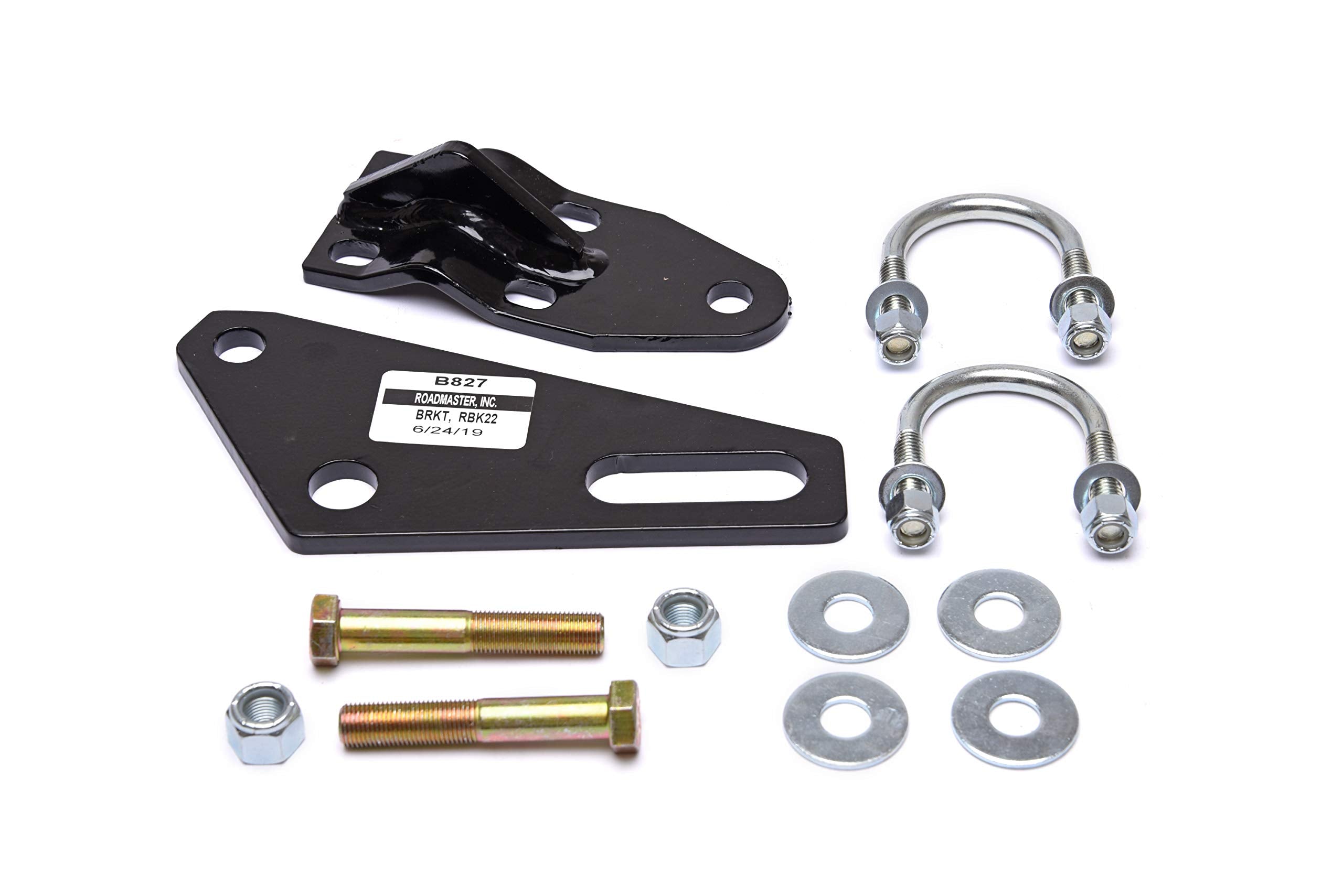 Roadmaster Reflex RBK22 Steering Stabilizer Mounting Bracket Kit Compatible with 1999-2025 F53 Class A V10 & 1999-2019 F550 Class A V10 | Provides Secure Mounting for Stabilizer Reflex