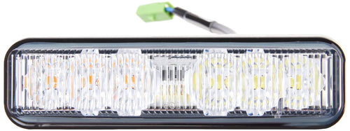 Rival A.R.E. Lighting System | 23705-81502 | Slim Strobe Kit w/ 6 Lights & Cherry/Rocker Switch, Preprogrammed Amber/White (fits DCU Series Fiberglass Cap)