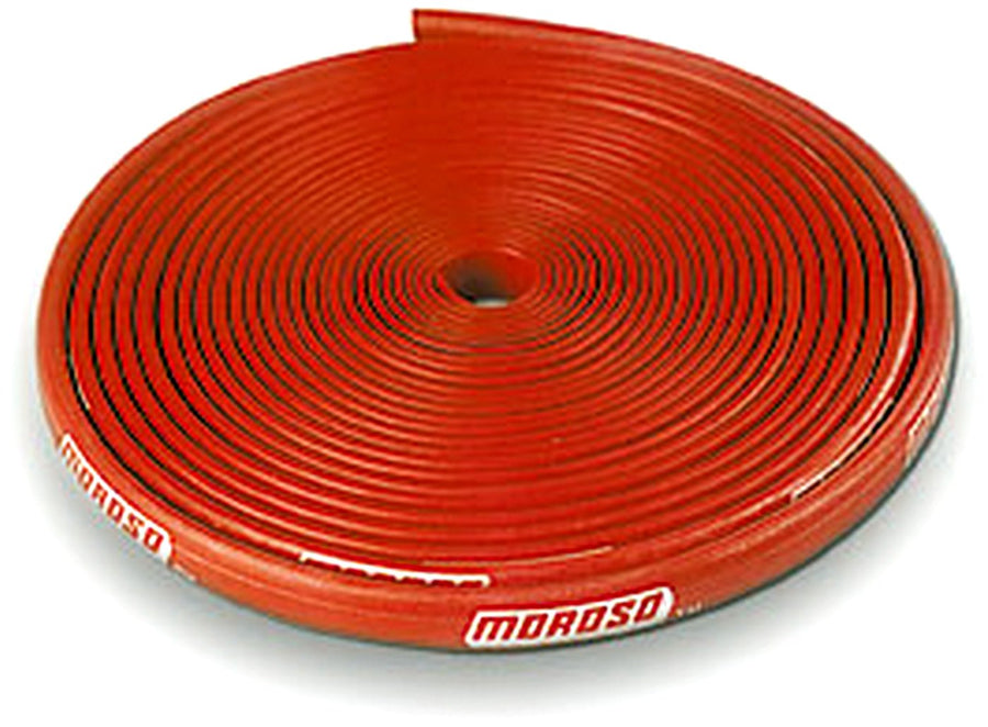 Red Moroso 72002 Ignition Wire Sleeve, Fits 8mm Wire or Smaller, 25' Roll