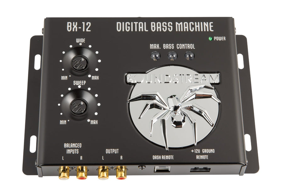 BX-12 Soundstream – Bass Processor | Car Audio Bass Restoration Processor with Remote Control | Epicenter Alternative for Factory & Aftermarket Sound Systems and Subwoofer Bass Booster