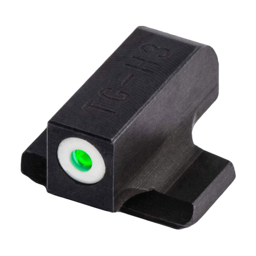 TruGlo Pro Tritium Glow in The Dark Gun Handgun Glock Pistol Laser Sight Accessories with Rear Colors for Beretta PX4 Storm and Green Light, Black