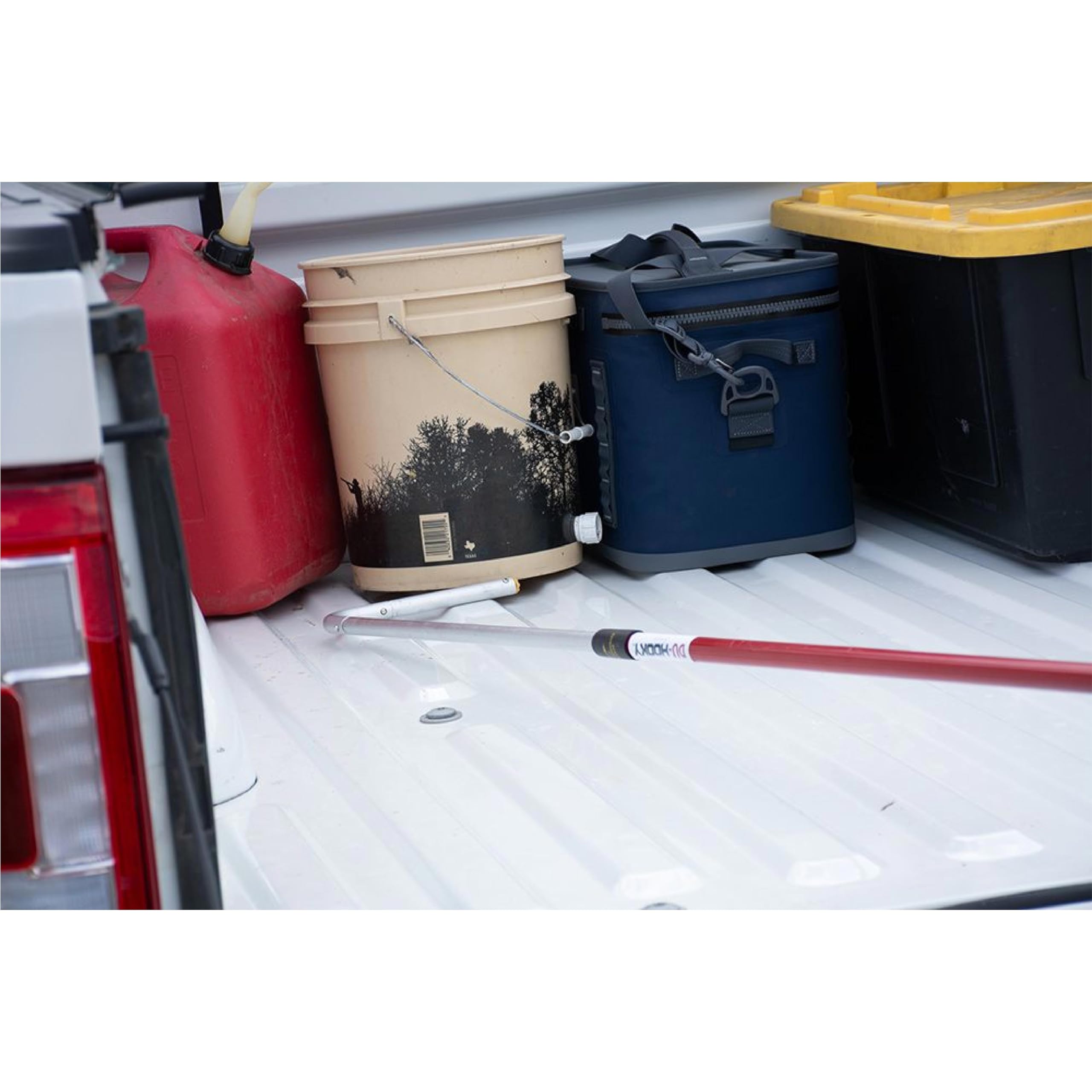 DU-Hooky Extendable Reaching Tool DuHa 70099 with Truck Bed Mounting Clip | Universal Fit | Lightweight Construction | 44-78" Telescoping Reach | Adjustable End