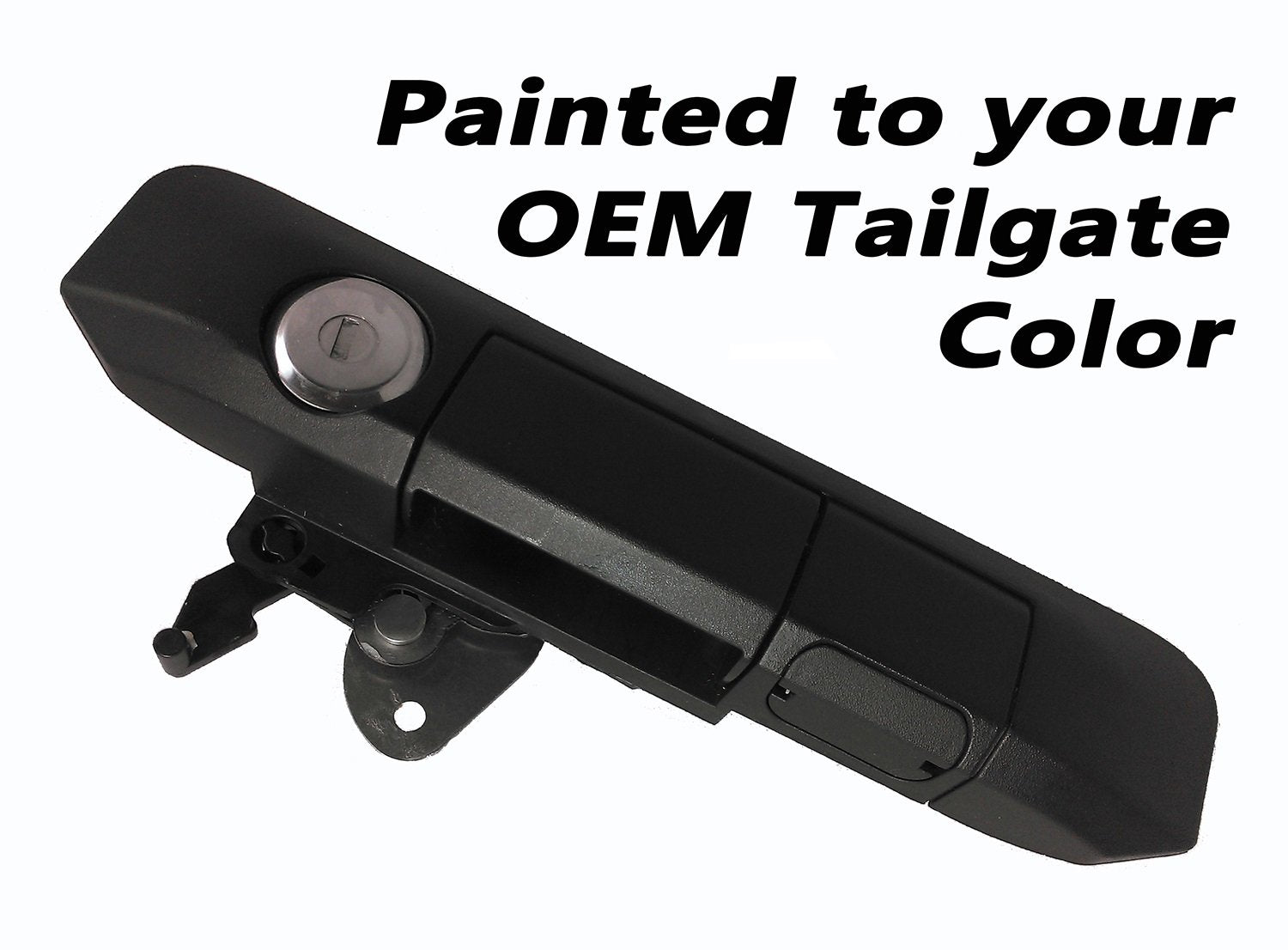 Pop & Lock PL5401 Manual Tailgate Lock with Bolt Codeable Technology for Barcelona Red Toyota Tacoma