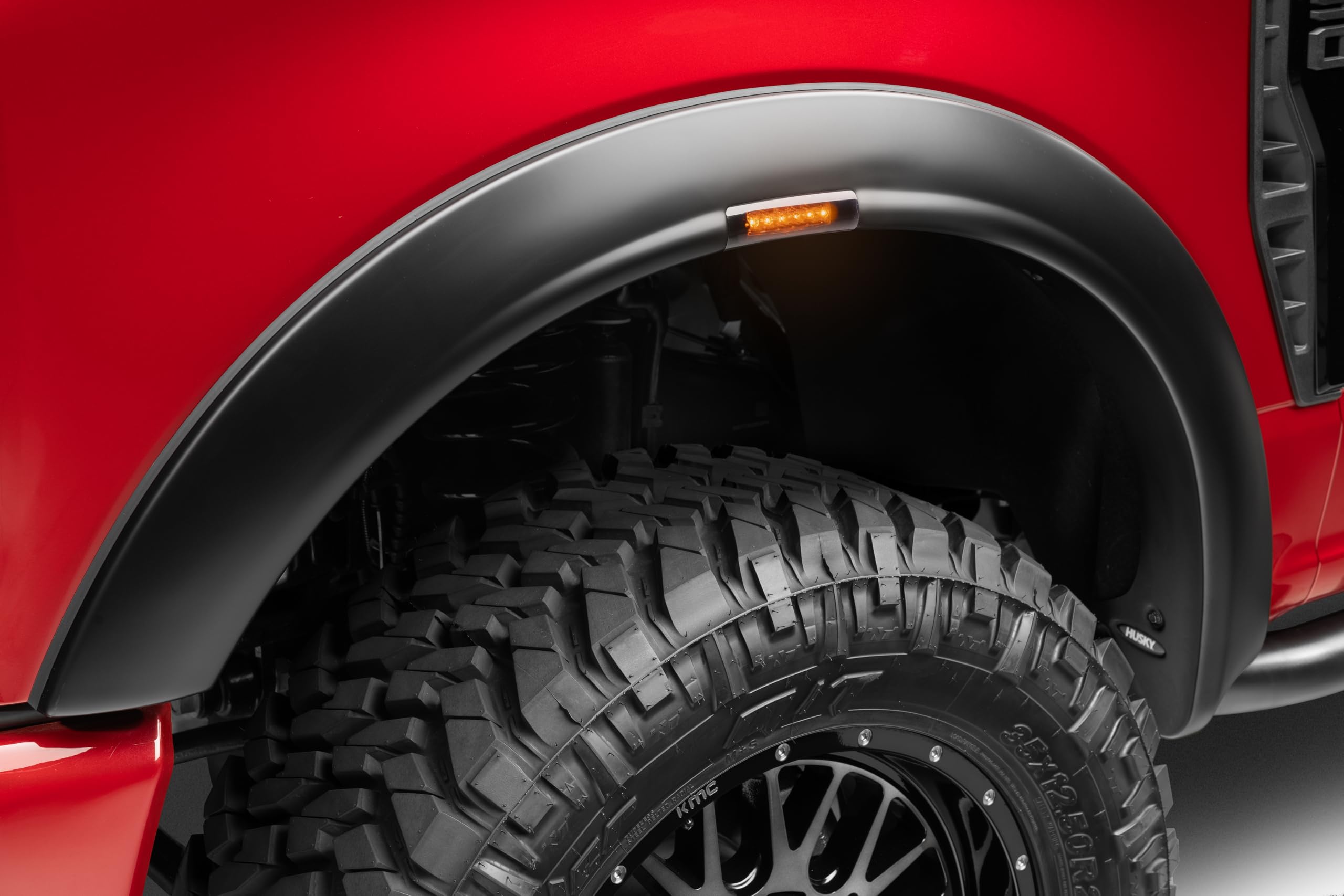 Husky Liners RVL Style Fender Flares | Fits 2023-2026 Ford F-250 SD; 2023-2026 Ford F-350 SD (Excludes Dually) | Front & Rear, 4-pcs. Black | 2802980
