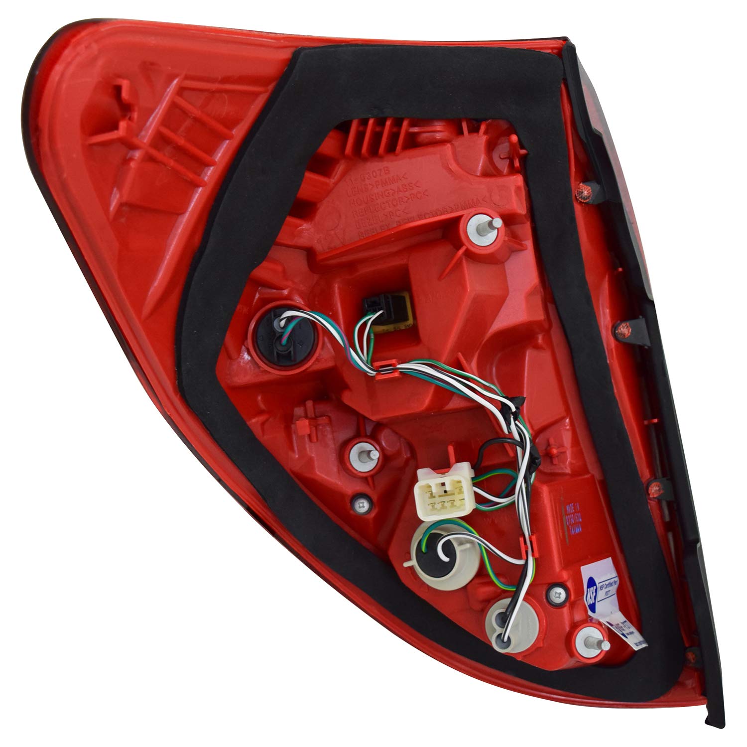 Right TYC Tail Light Assembly Compatible with 2009-2012 Toyota Rav4