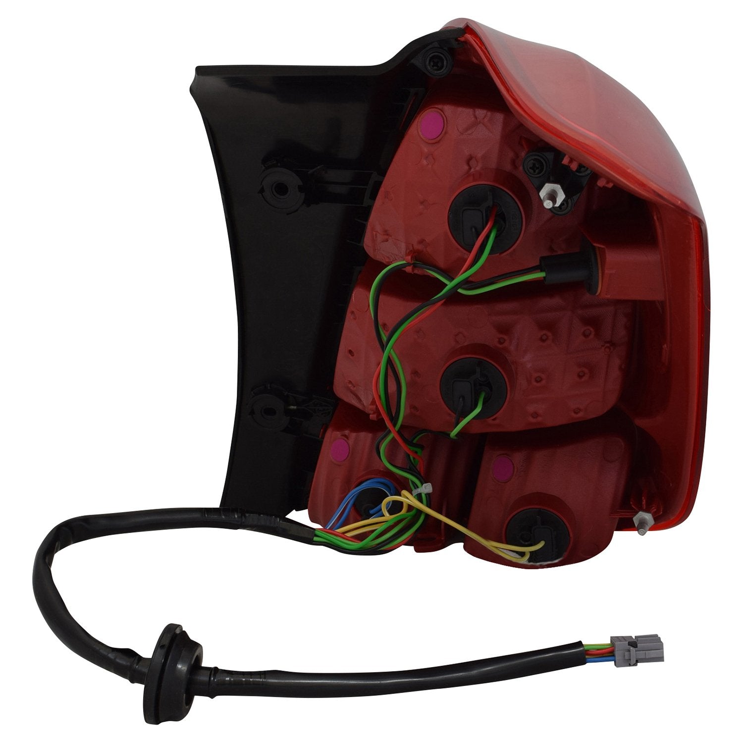 Left TYC Tail Light Assembly Compatible with 2013-2021 Chevrolet Trax