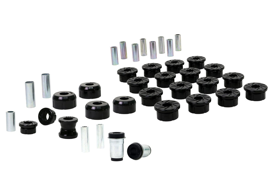 Nolathane Front and Rear Suspension Bushing Kit REV002.0096; fits Toyota Corolla 84-87