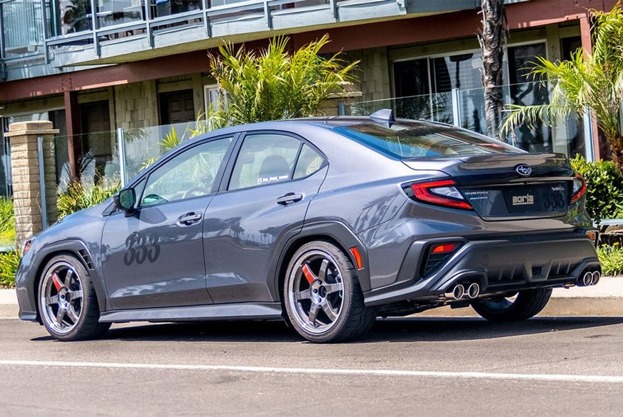 2022 Subaru WRX 2.4L Turbo AT/MT AWD Borla S-Type Catback Exhaust Polished Tips (140907)