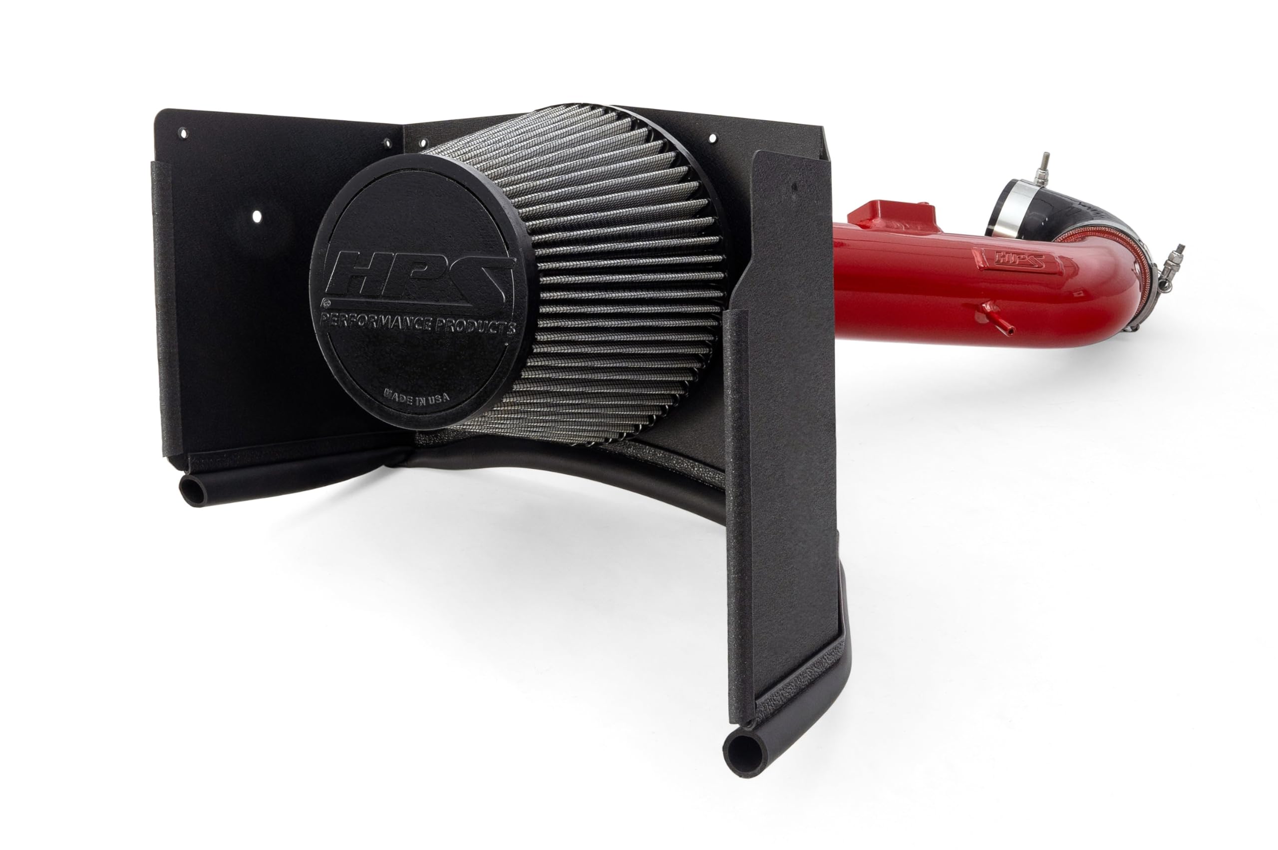 Red HPS Air Intake Kit with Heat Shield Cool Ram Compatible for 2005-2009 Lexus GX470 Toyota 4Runner 4.7L V8 VVT-i, 827-730R