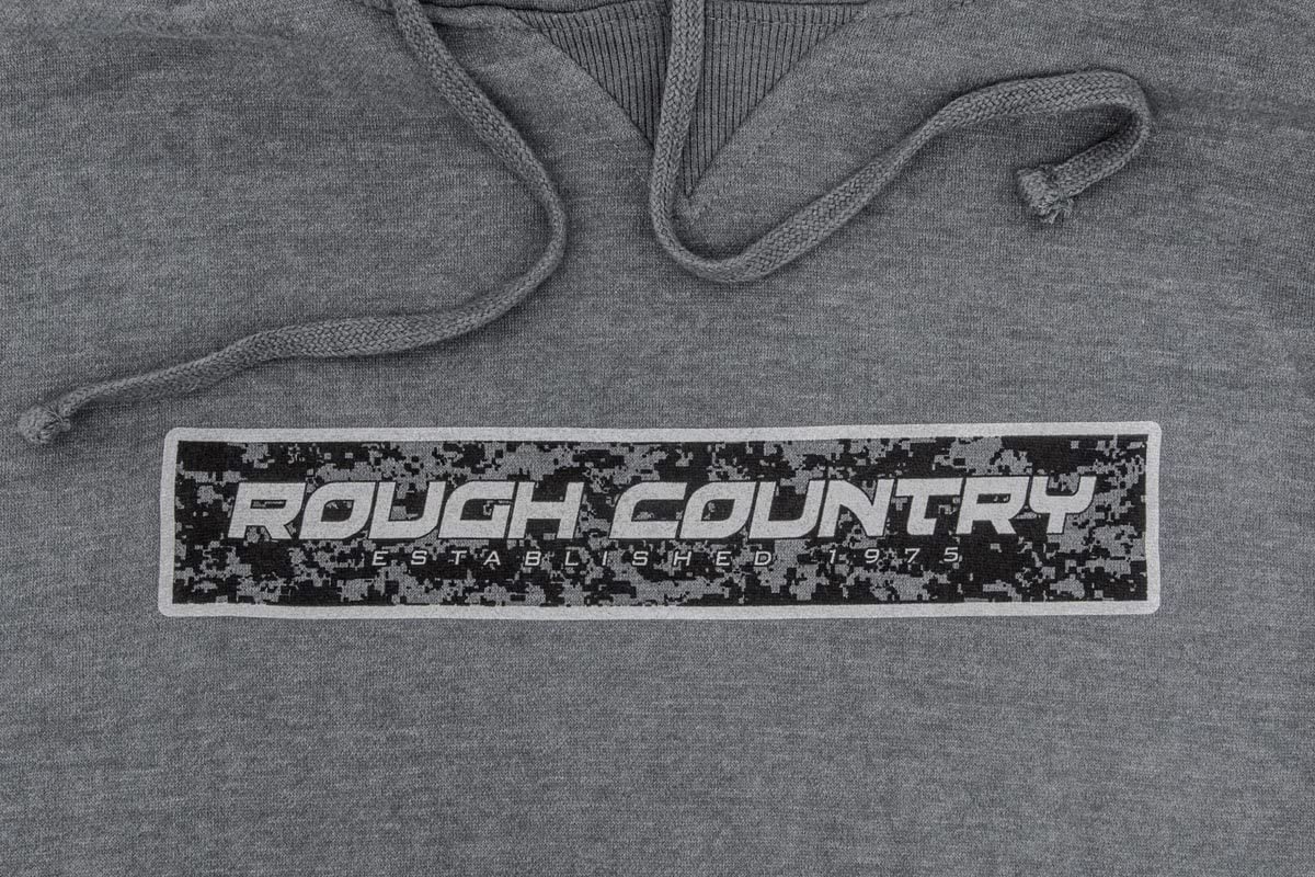 Digital Rough Country Hoodie | Grey | MD - 84089MD