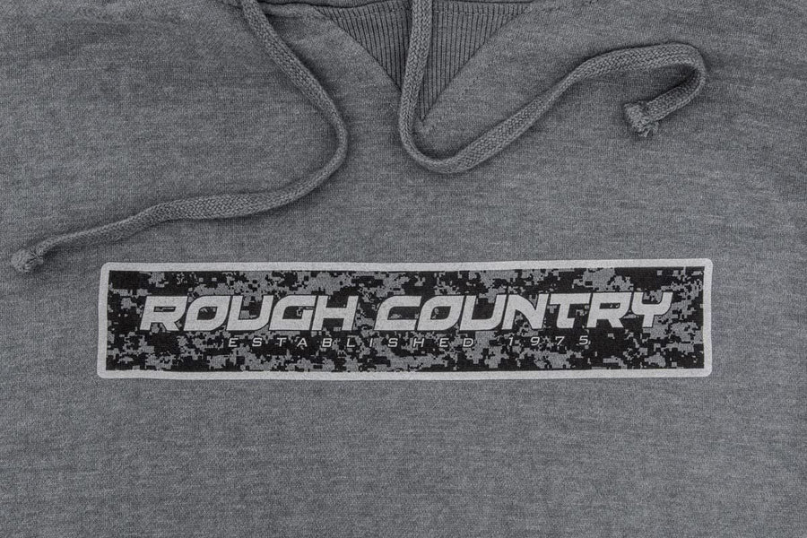 Digital Rough Country Hoodie | Grey | MD - 84089MD