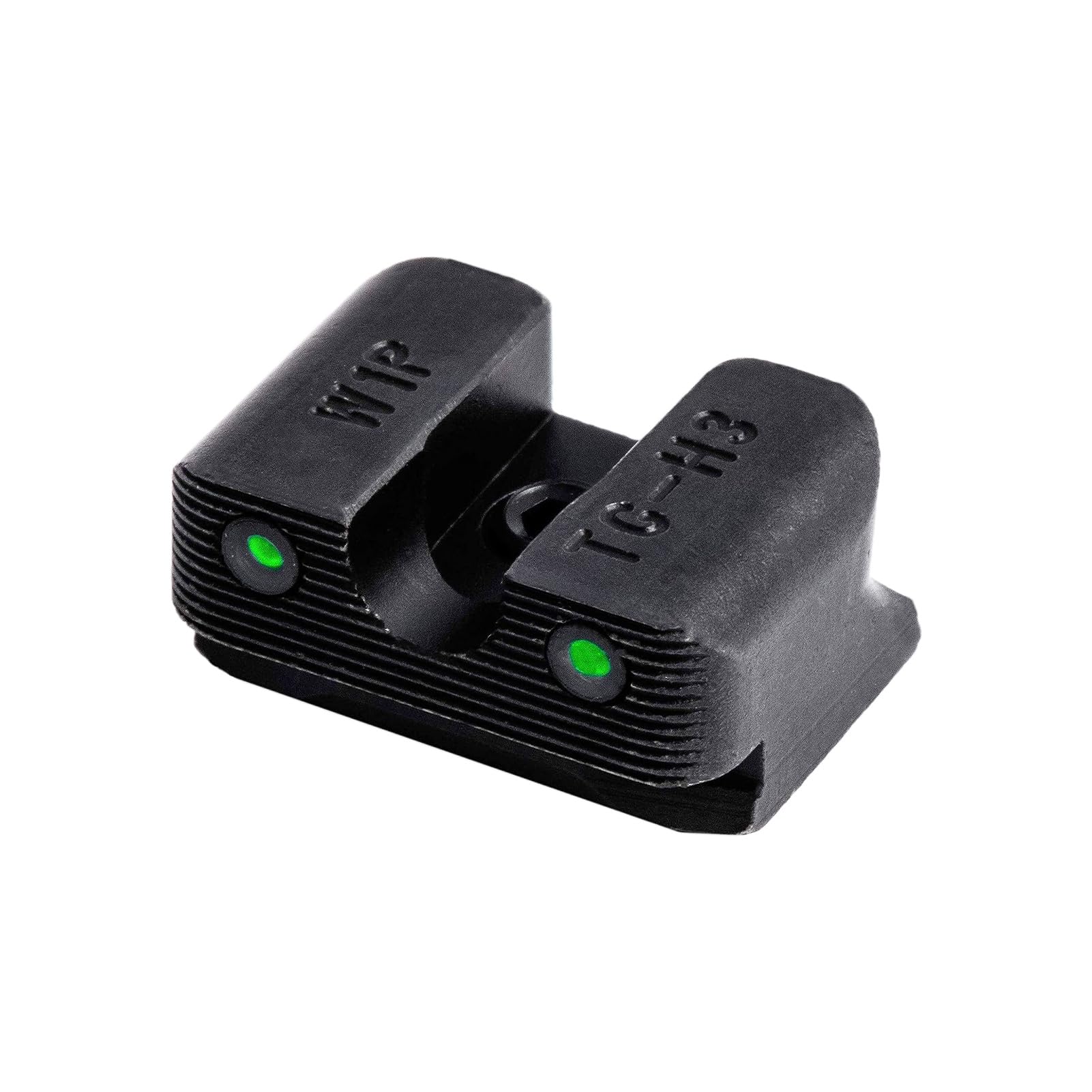 Tritium Pro TRUGLO Night Sights, Compatible with Walther P99 and PPQ | Compact Durable Glow-in-The-Dark Front & Rear Handgun Sight Set with White Focus Lock Front Ring