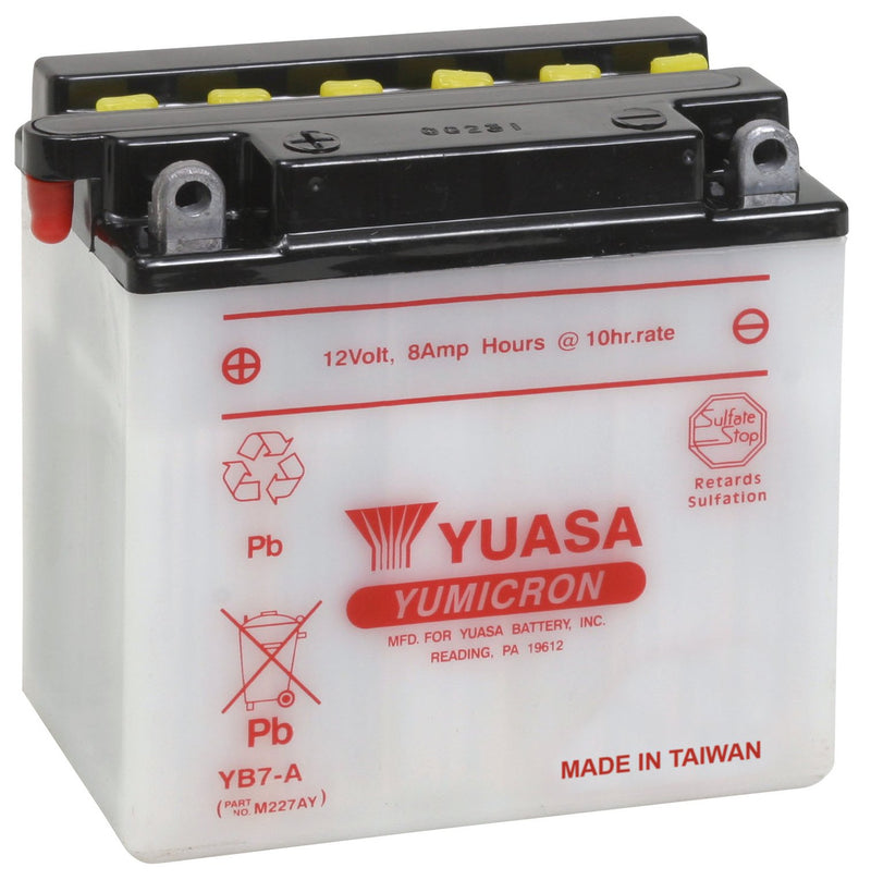 YUAM227AY Yuasa YB7-A Battery
