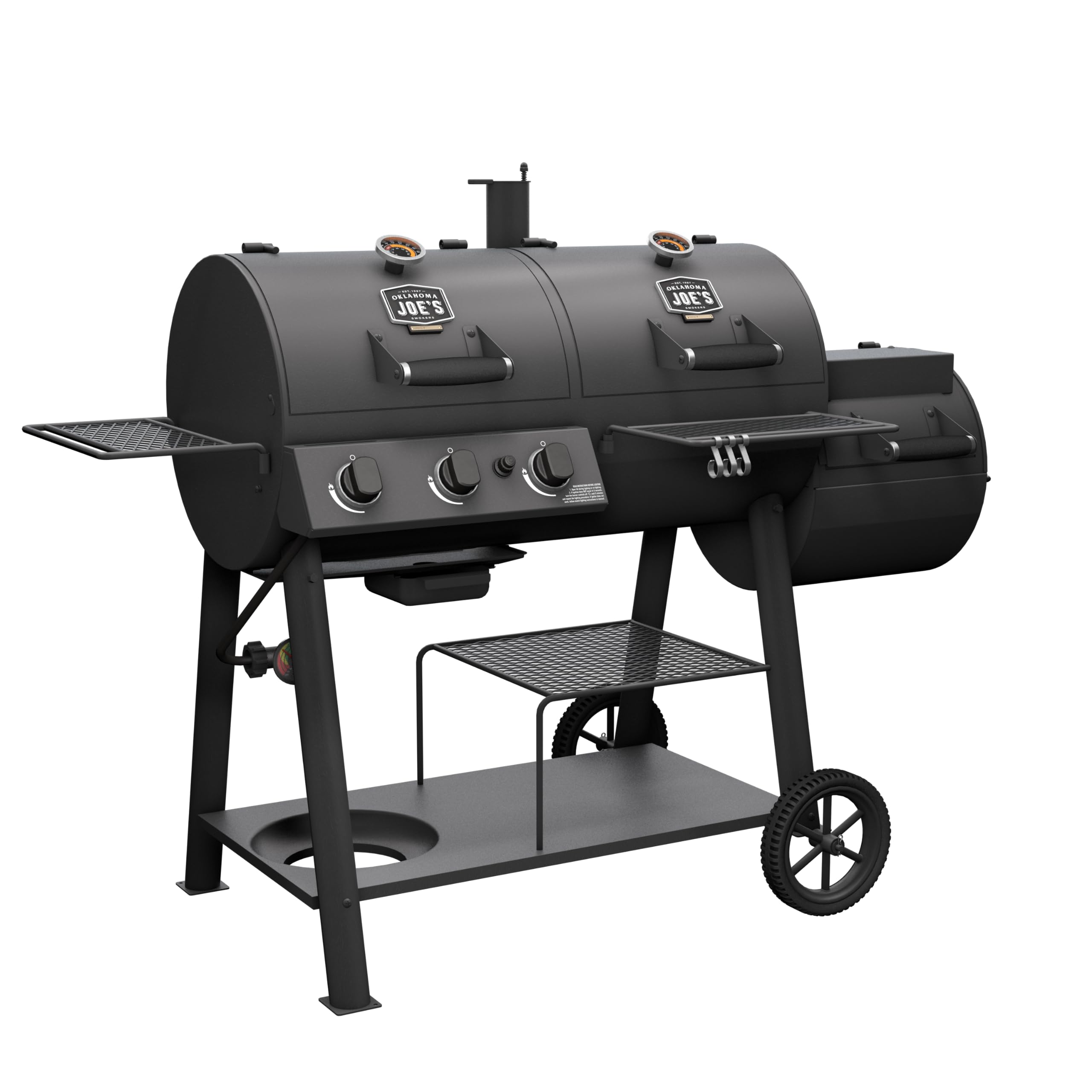 Canyon Combo DLX Oklahoma Joe's Charcoal and Propane Gas Smoker & Grill - 24203005