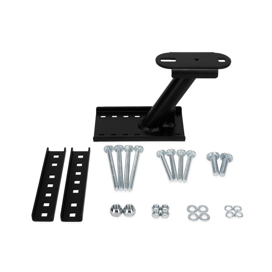EAZ-Lift Camco Trailer Spare Tire Mount - Spare Tire Carrier Features Non-Permanent Mount & Fits Trailer Frames Up to 6 X 3 ½-in - Constructed of Durable, Powder-Coated Steel (48474)