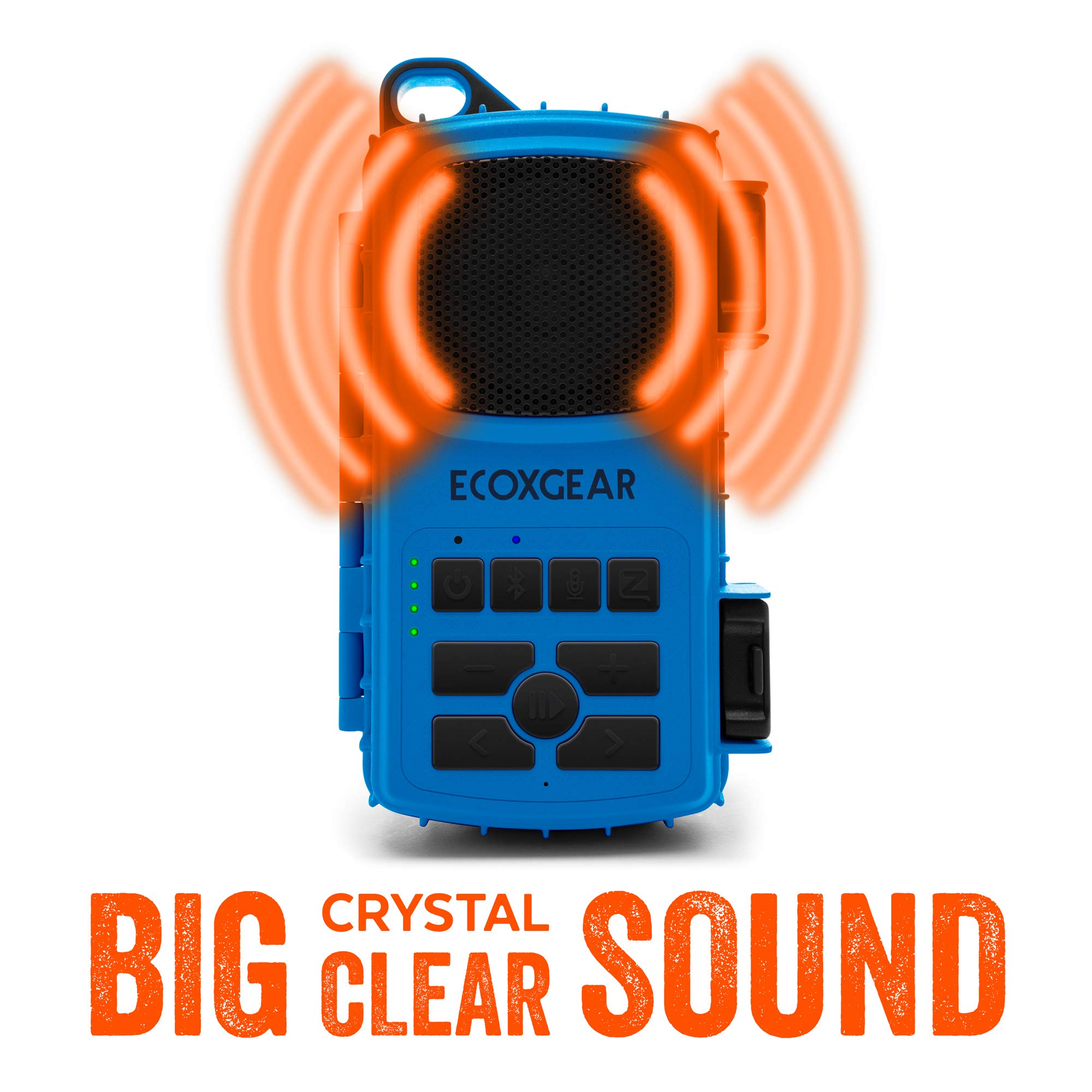 EcoExtreme 2 ECOXGEAR Bluetooth Speaker Dry Box for Your Smartphone (Blue)