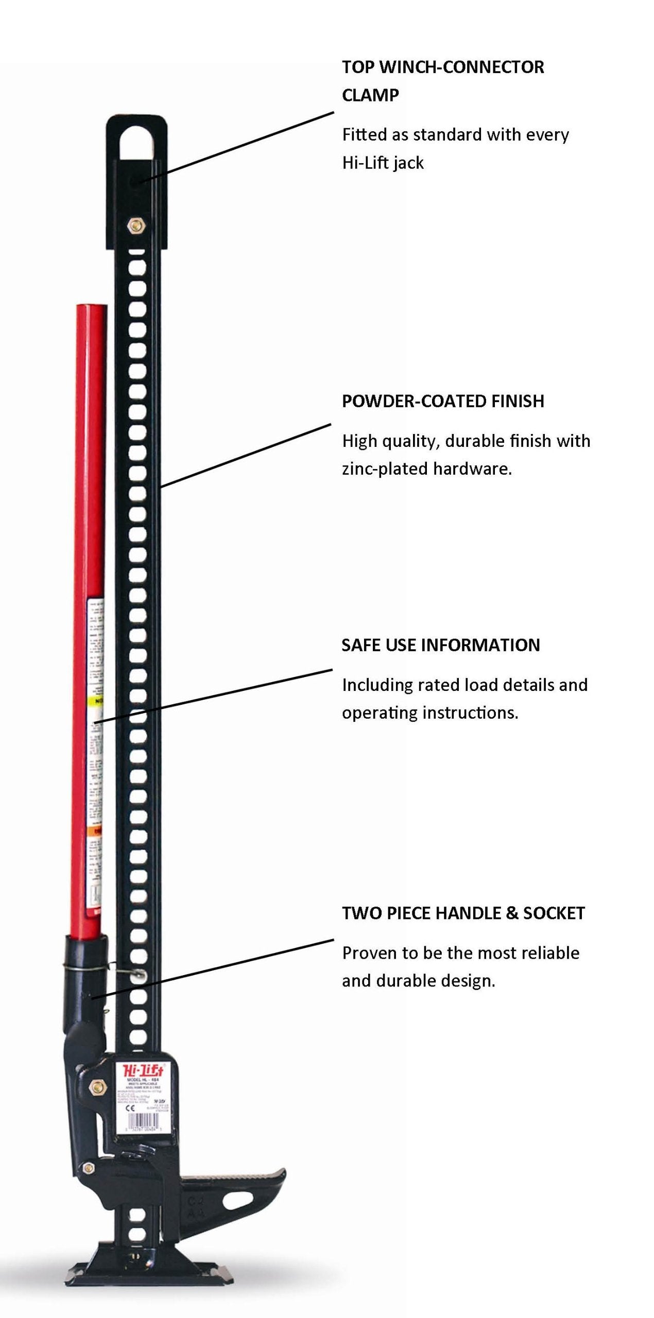 48" Hi-Lift Jack Cast/Steel Jack HL-484