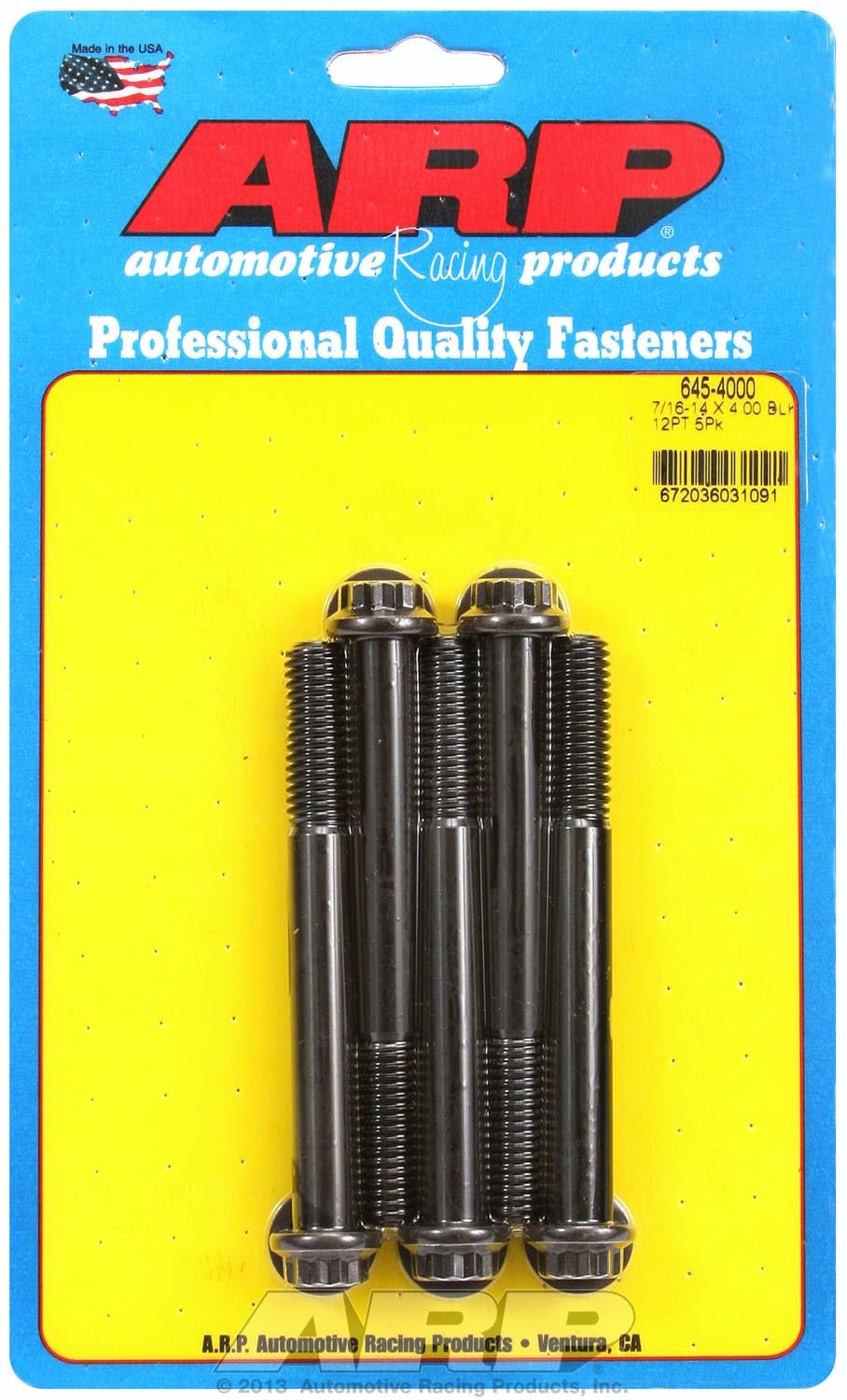 Black ARP (645-4000) Oxide Bolt