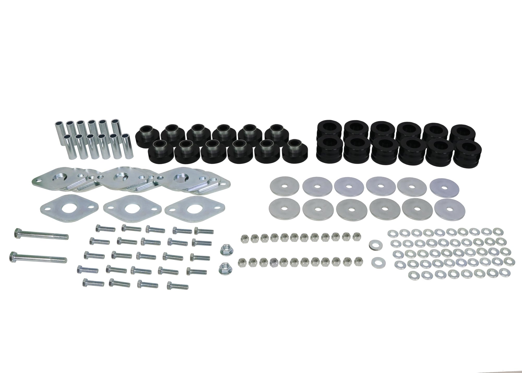 W93568 Whiteline Body Mount Bushing Assembly Compatible with 07-14 Wrangler
