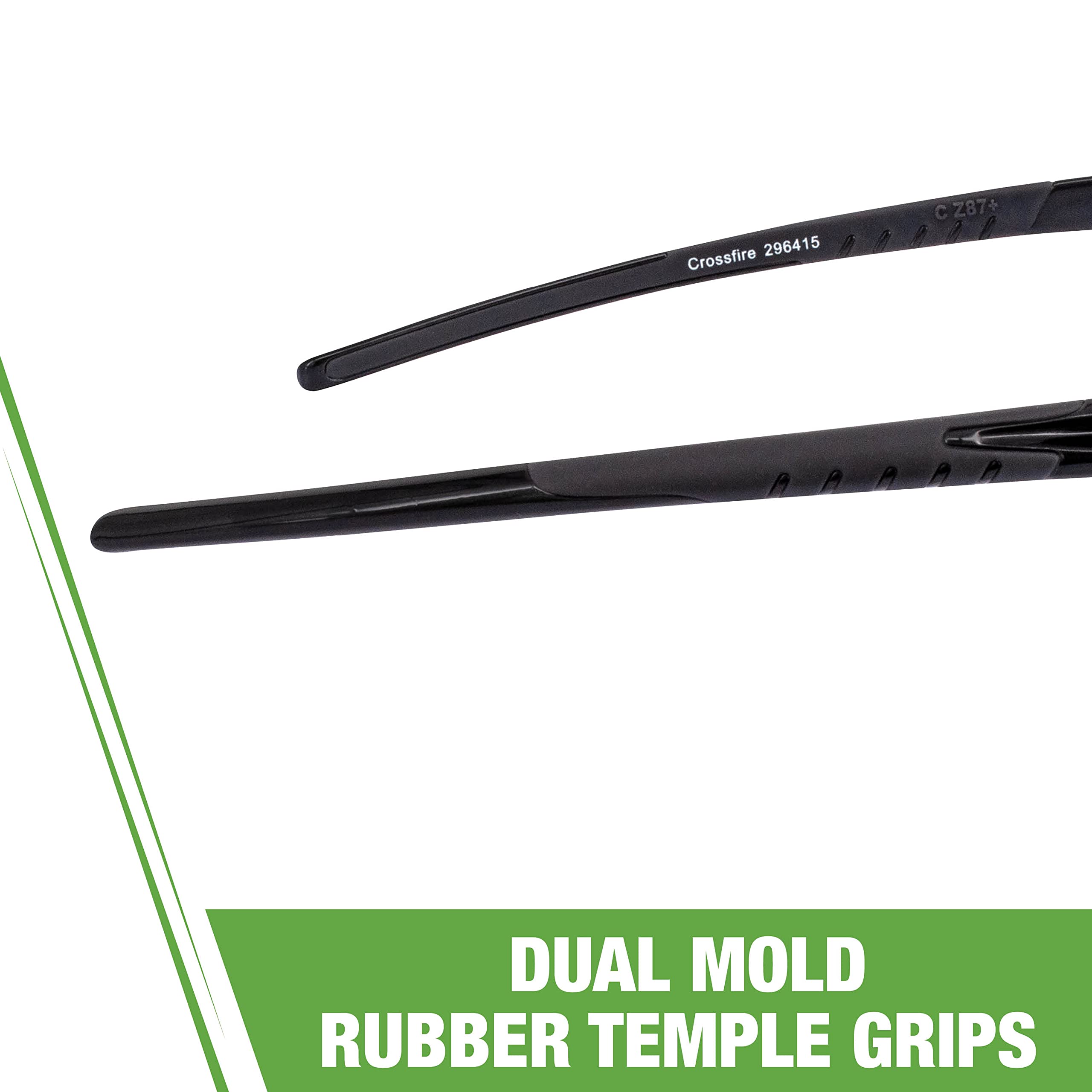 Radians® ES5 Crossfire® Bifocal Safety Eyewear - Unisex - Pearl Gray Frame - Clear Lens - 1.5 Diopter