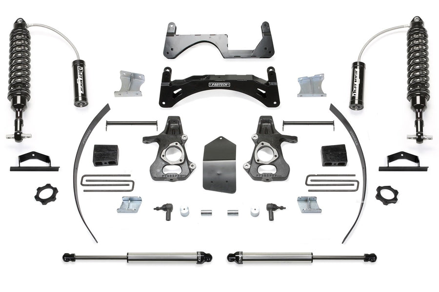 Fabtech K1114DL Lift System Basic w/Shocks 6 in. Lift w/Front Dirt Logic SS 2.5 Coilovers Resi Rear Dirt Logic SS Shocks